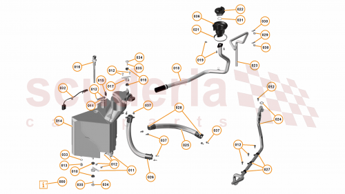 Part Diagram for McLaren 11F0926CP