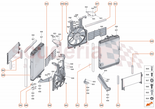 Part Diagram for McLaren 00RG011