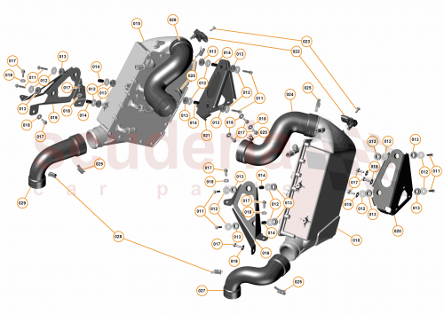 Part Diagram for McLaren 14L0069CP