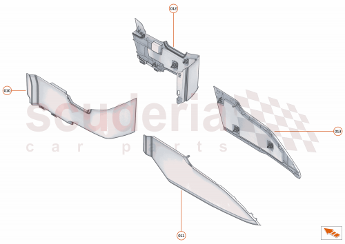 Part Diagram for McLaren 14AB978RP