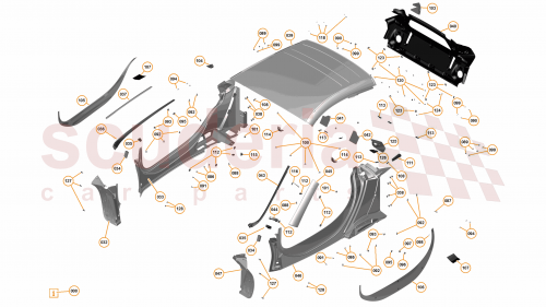 Part Diagram for McLaren 11A4728CP