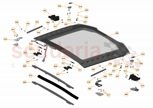 Part Diagram for McLaren 11A0188CP