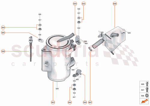 Part Diagram for McLaren 11M0369CP