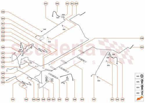 Part Diagram for McLaren 13CA030CP