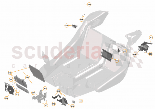Part Diagram for McLaren 13NA151GP