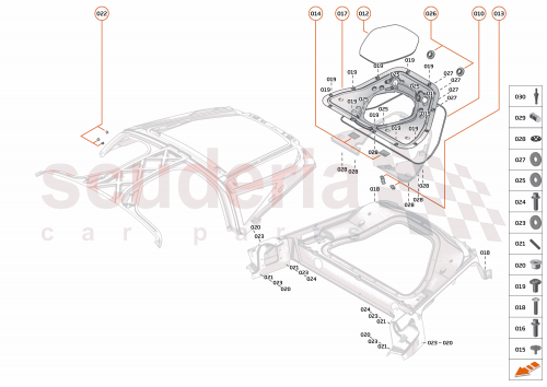 Part Diagram for McLaren 00RK005