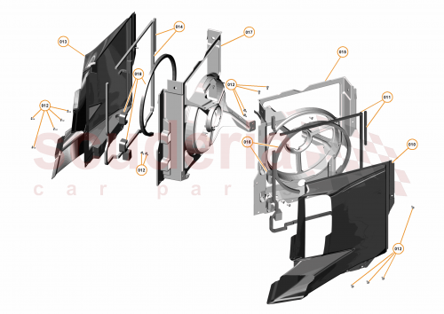 Part Diagram for McLaren 14A1453CP