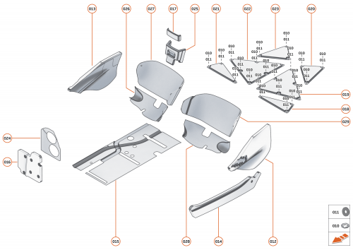 Part Diagram for McLaren 00RG020