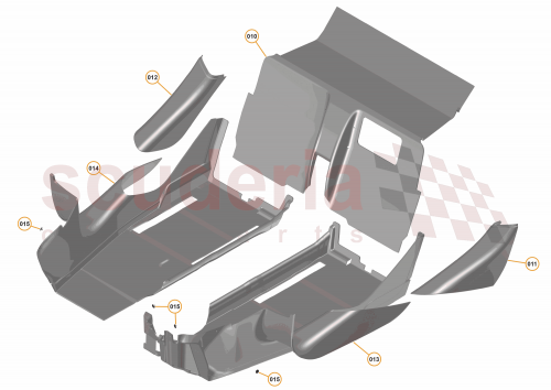 Part Diagram for McLaren 13N1282CP