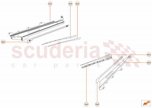 Part Diagram for McLaren 14AD481CP