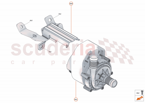 Part Diagram for McLaren 16LA605CP
