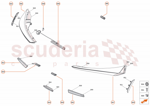 Part Diagram for McLaren 00RA353