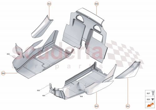 Part Diagram for McLaren 13N2036MP