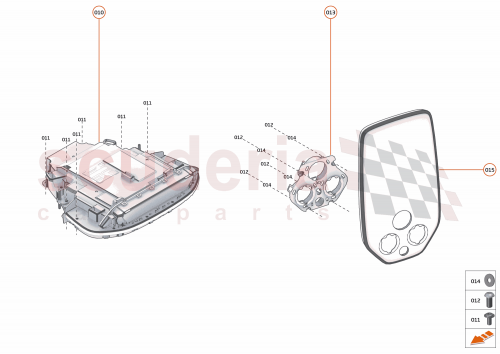 Part Diagram for McLaren 13P7335CP