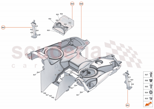 Part Diagram for McLaren 16A0531CP