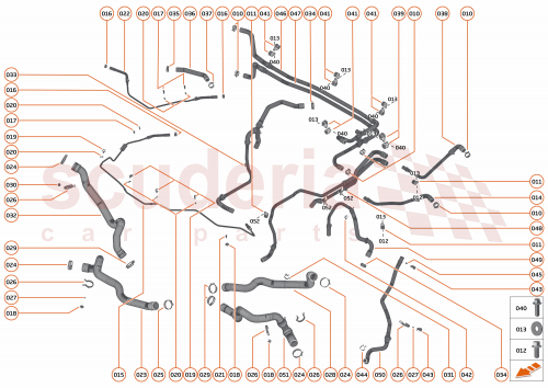Part Diagram for McLaren 16LA449CP