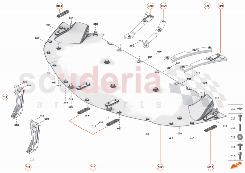 Part Diagram for McLaren 22AD174GP