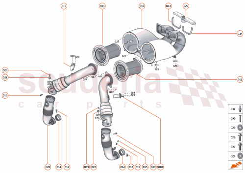 Part Diagram for McLaren 14MA886CP