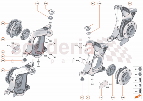 Part Diagram for McLaren 13BA226RP