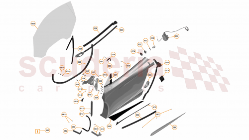 Part Diagram for McLaren 11A3788CP