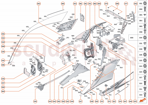 Part Diagram for McLaren 13A6675CP