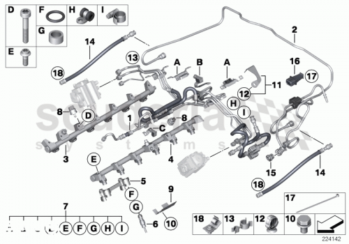 Part Diagram for Rolls Royce 13 53 7602095