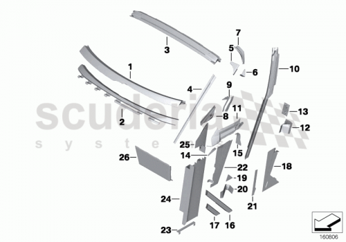 Part Diagram for Rolls Royce 41 21 7118564