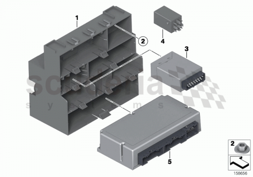 Part Diagram for Rolls Royce 61 35 0136731