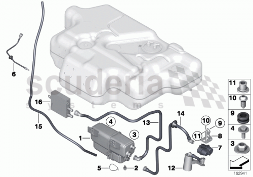 Part Diagram for Rolls Royce 11 65 2247721
