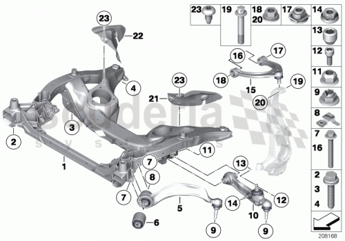Part Diagram for Rolls Royce 31 12 6782181