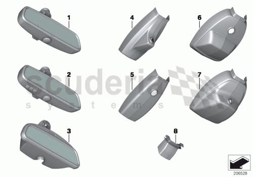 Part Diagram for Rolls Royce 51 16 9177322