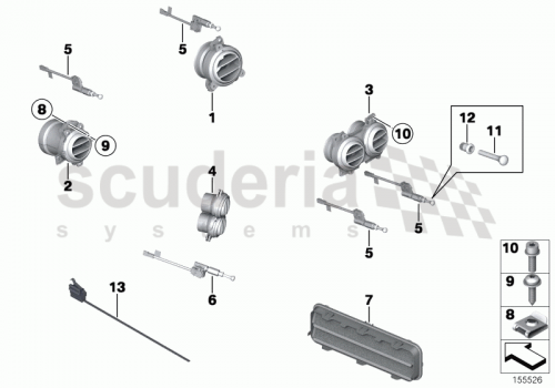 Part Diagram for Rolls Royce 51 45 6950534