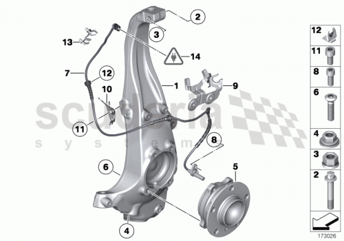 Part Diagram for Rolls Royce 34 52 6777709