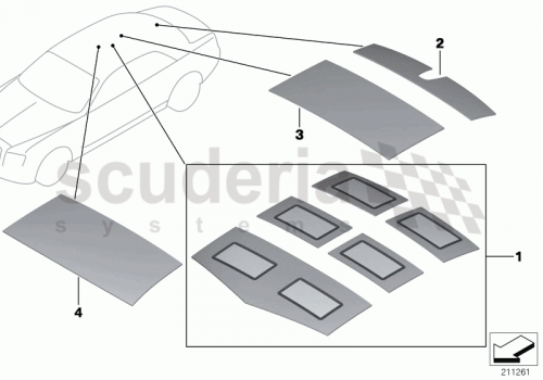 Part Diagram for Rolls Royce 51 48 9158042