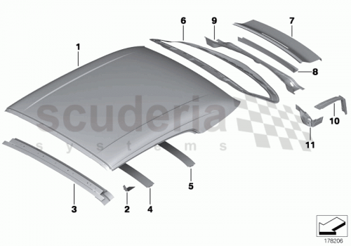 Part Diagram for Rolls Royce 41 31 7232614