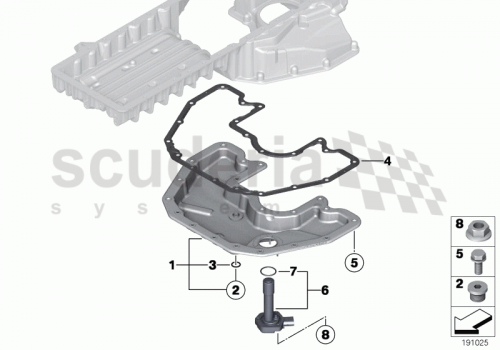 Part Diagram for Rolls Royce 11 13 7574532