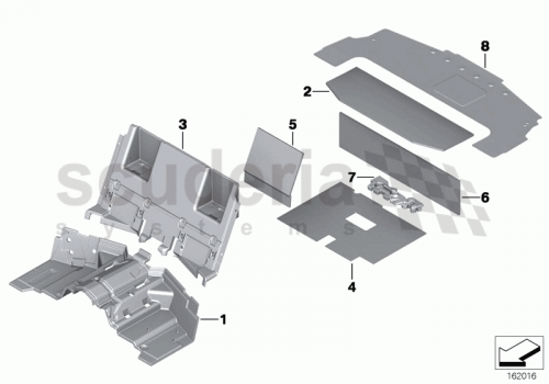 Part Diagram for Rolls Royce 51 48 6964345