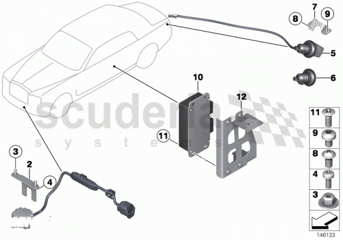 Part Diagram for Rolls Royce 66 53 0393564