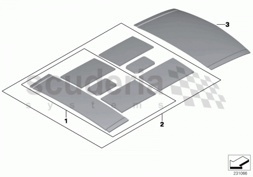 Part Diagram for Rolls Royce 51 48 7160388