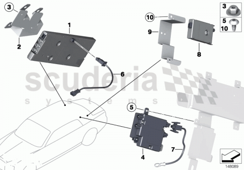 Part Diagram for Rolls Royce 65 20 0432277