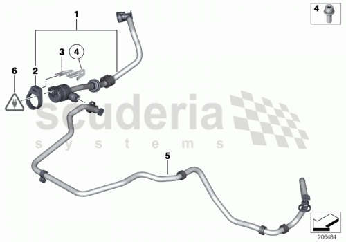 Part Diagram for Rolls Royce 13 90 7509975