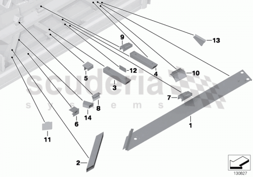 Part Diagram for Rolls Royce 41 12 7175747