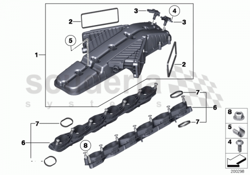Part Diagram for Rolls Royce 11 61 7560995
