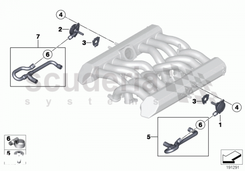 Part Diagram for Rolls Royce 07 12 9905556