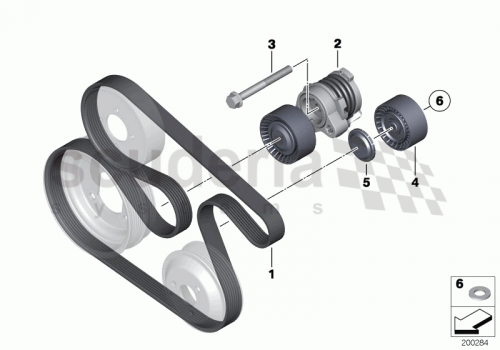 Part Diagram for Rolls Royce 11 28 7795159