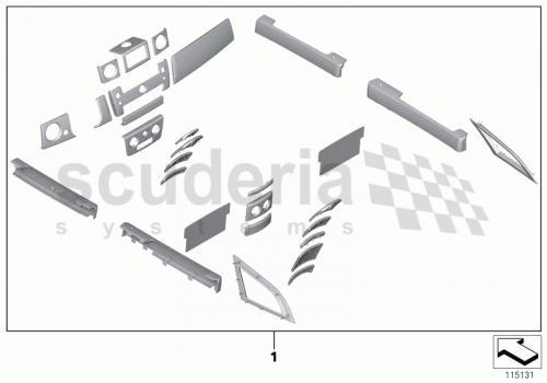 Part Diagram for Rolls Royce 51 41 0429125