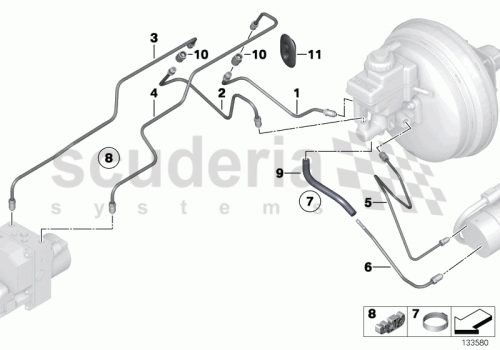 Part Diagram for Rolls Royce 34 53 6754710