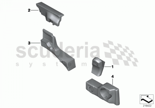 Part Diagram for Rolls Royce 51 71 7269071