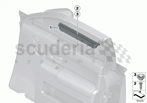 Part Diagram for Rolls Royce 51 41 2156845