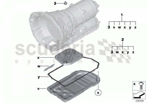 Part Diagram for Rolls Royce 24 11 7613239